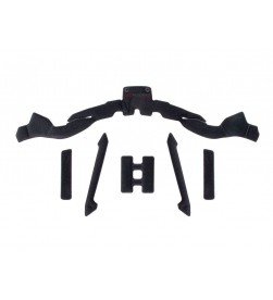 Almohadillas recambio casco Bell Super DH Mips negras