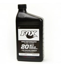 Aceite Fox Suspension Fluid 20wt Gold 0.95lts