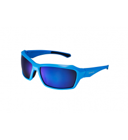 Gafas Shimano S22X Azul Brillante Lente Efecto Espejo Ahumado Azul