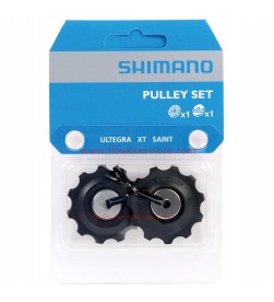 Ruleta/Rulina/Roldana/Polea cambio Shimano c/1 rodamiento ceramico Ultegra/105/XT/ Saint