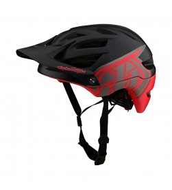 Casco mtb Troy Lee Designs A1 MIPS negro rojo M-L