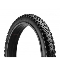 Cubierta WD P1258 Fat bike 26x4.00 (100-559) Aro rigido Negra