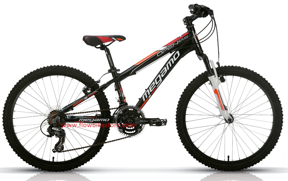 Bicicleta Megamo 24" OPEN JUNIOR BOY 2014 Negro